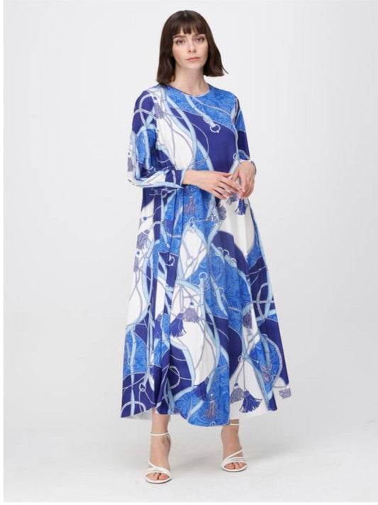 Blue Beautiful Comfy Noi Dress