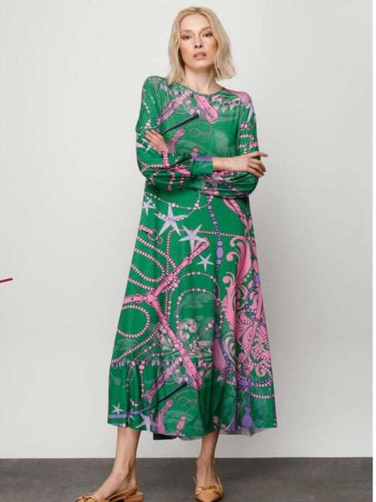 Blossom Collection Printed Noi Dress