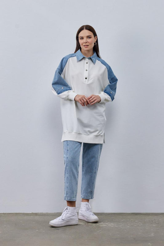 Denim/Cotton Tunic