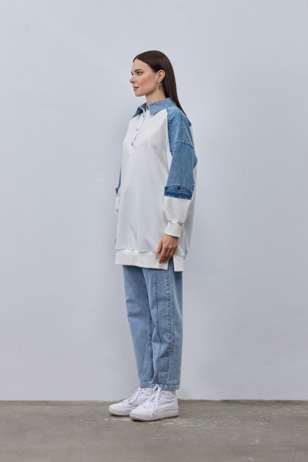 Denim/Cotton Tunic