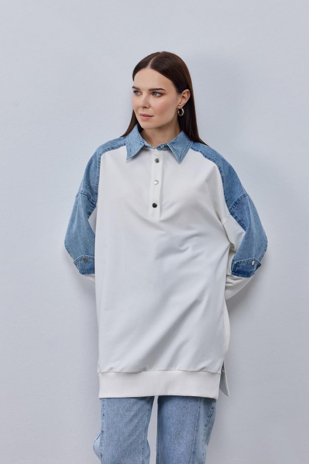 Denim/Cotton Tunic