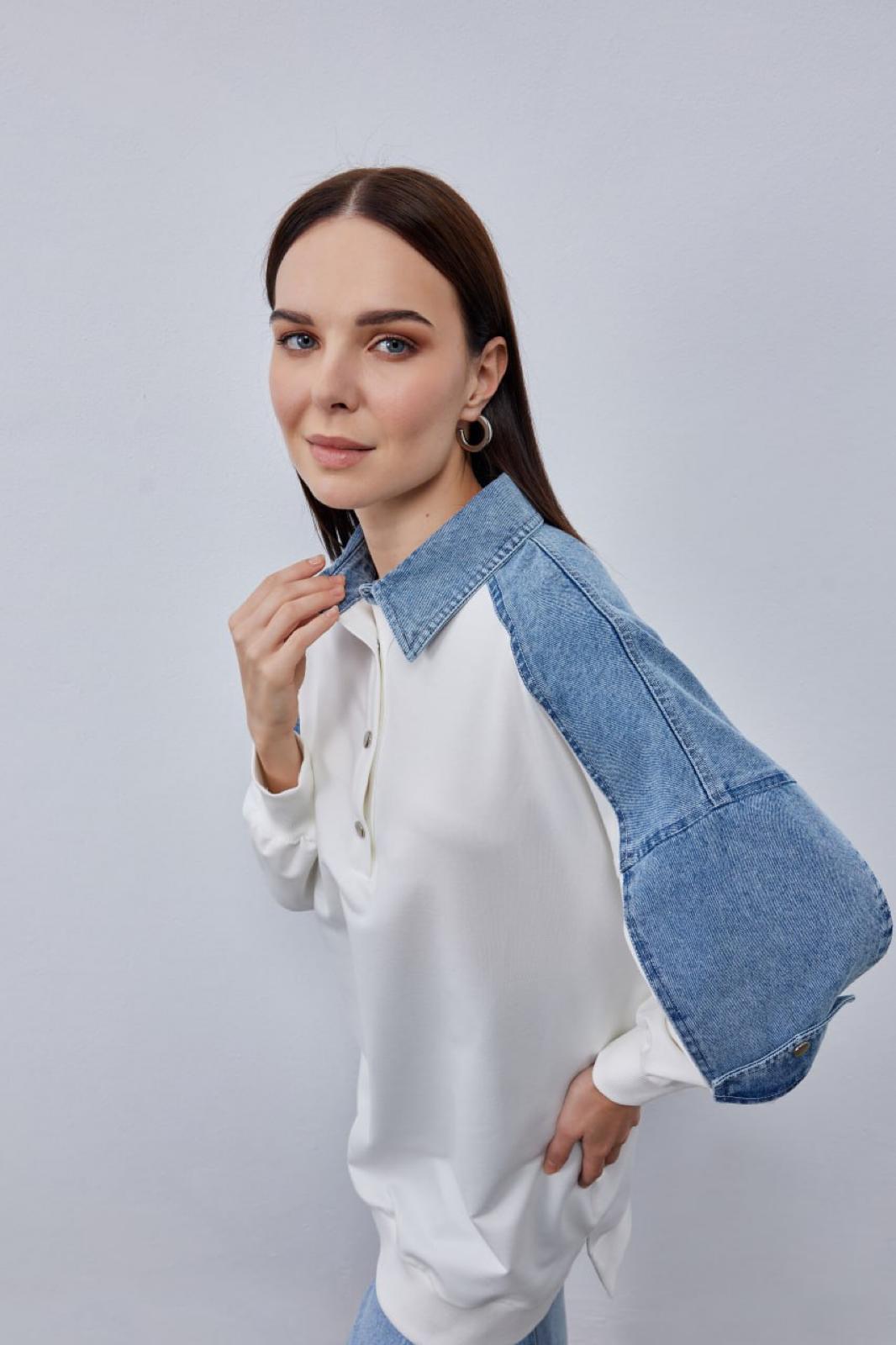 Denim/Cotton Tunic