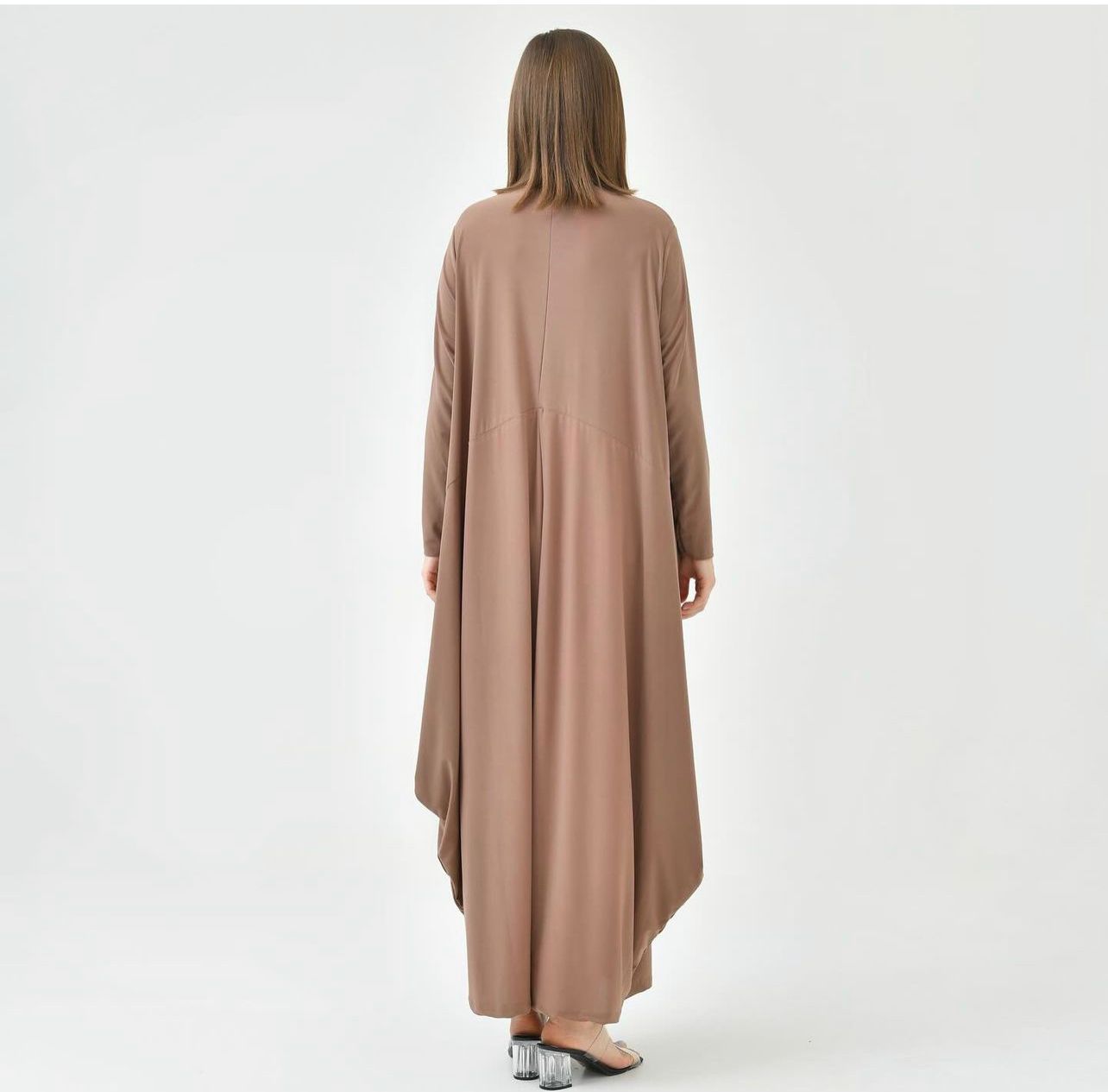 Blossom Collection Modest Sandy Brown Long Dress