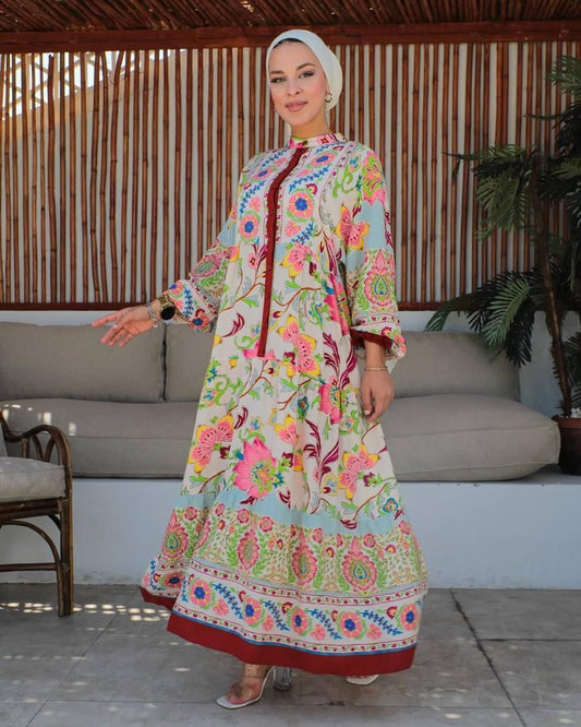 Tradition Turkish Pattern Dress