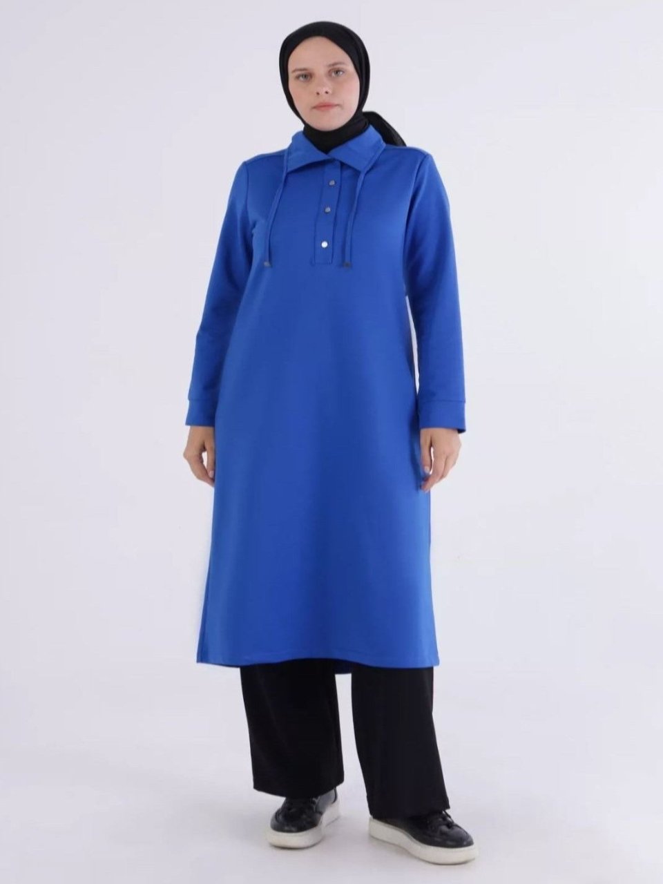 Blossom Collection Casual Wear Tunic with Button - Perfect for Active and Sporty Days